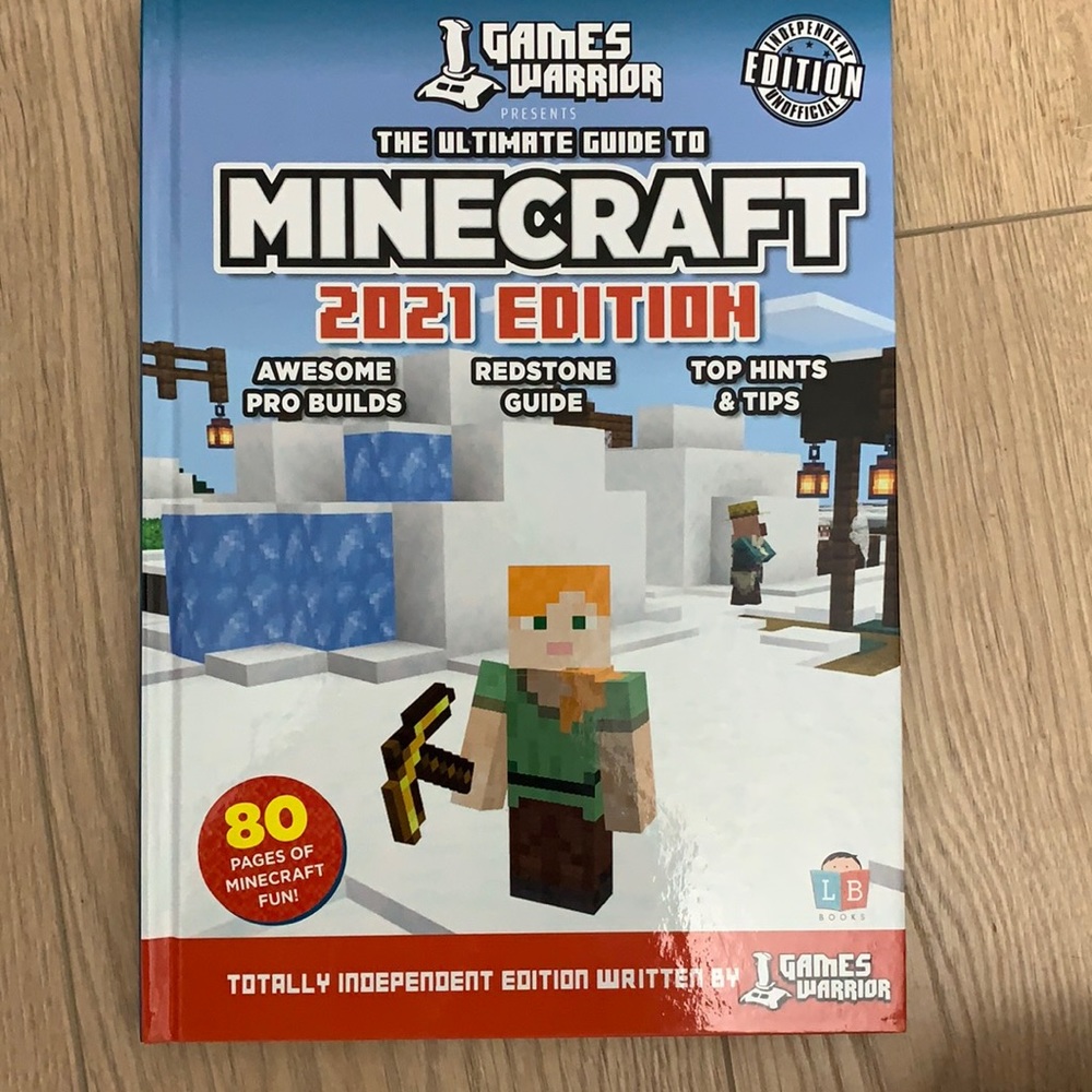 Minecraft book.